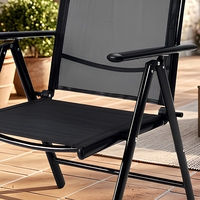 Chaise longue d'extérieur à structure en acier, chaise de camping portable en tissu Teslin, pliable facilement, design moderne, chaise de plage d'extérieur, pêche