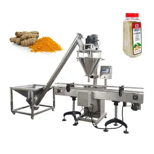 CE Approved Manual 200g - 1000g Coffee Flour Rice Powder Weighing Auger Filling Packing Machine