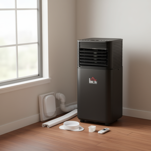 Aire acondicionado portátil HOMCOM de 10000 BTU solo con función de refrigeración y control remoto para habitaciones de hasta 298 pies cuadrados - Product Image 2