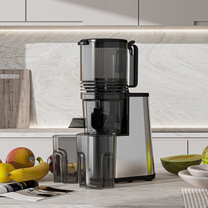Exprimidor Totalmente Automático de Cilindro Recto de Gran Diámetro Multifuncional con Separación de Pulpa y Jugo Fresco de Acero Inoxidable 500ml - Product Image 3