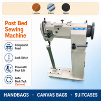 Machine à coudre industrielle à point noué, à talon standard, personnalisable, modèle 8365