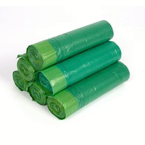 Venta Directa de Fábrica, Bolsas de Basura de Plástico HDPE PLA con Cordón, Tamaño y Color Personalizados - Product Image 5