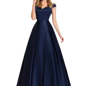 Pakaian C 2024 obral besar gaun ibu dari pengantin gaun pesta malam Maxi panjang gaun Prom elegan ramping sederhana