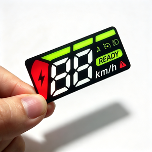 Fournisseur d'étiquettes autocollantes personnalisées OEM pour claviers à membrane d'appareils électroménagers avec graphiques pour animaux de compagnie et panneaux de commande - Product Image 4