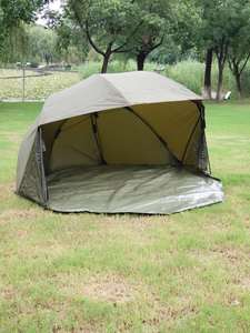 Bivouac extérieur Brolly parapluie piège à poisson tente Protection solaire auvent tente pêche parapluie Camping tente - Product Image 2
