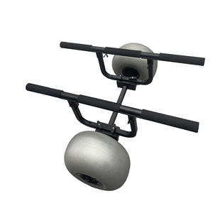 Remolque para <span class=keywords><strong>Kayak</strong></span> de Pesca de Aluminio y PE con Ancho Ajustable, <span class=keywords><strong>Ruedas</strong></span> sin Aire, Certificado ISO CE, Longitud de 3.1-4m, Equipo de Transporte para <span class=keywords><strong>Kayak</strong></span> - Product Image 2