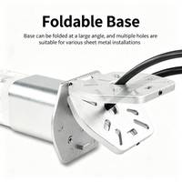 Lampe d'avertissement LED à trois couleurs avec coque métallique gravée, indicateur lumineux en cristal, alarme sonore et visuelle pour équipement CNC, 24V
