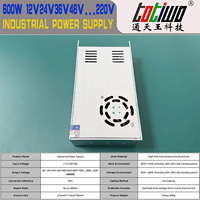 Alimentation industrielle à découpage SMPS 600W 115V/230V CA vers CC 12V50A/15V40A/18V33A/20V30A/24V25A/27V22A/30V20A Transformateur CC