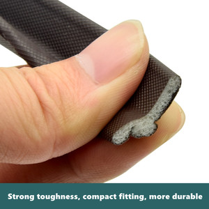 Striscia Sigillante per Porte in Acciaio Inox Antifurto per Interni, Isolamento Acustico e Termico Autoadesivo - Product Image 5