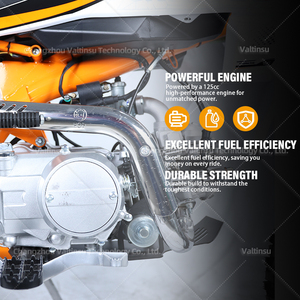 Moteur refroidi par air de haute qualité <span class=keywords><strong>125cc</strong></span>, <span class=keywords><strong>vitesse</strong></span> maximale 75 km/h, moto tout-terrain Pit Bike - Product Image 2