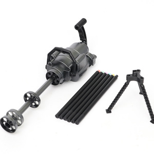 रचनात्मक शांत मिगुन शैली 0.5 मिमी <span class=keywords><strong>6</strong></span> रंग प्लास्टिक जेल पेन नवीनता मशीन गन आकार खिलौना बच्चों और छात्रों के लिए तनाव राहत उपहार - Product Image 4