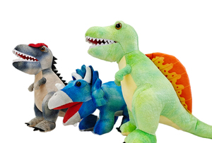 Pacco 8 dinosauro peluche adorabile dinosauro peluche peluche peluche peluche giocattolo carino e tenero dinosauro per giocattoli per bambini - Product Image 2