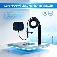 Capteur ISE d'azote ammoniacal solaire LoRaWAN pour la surveillance des décharges d'eaux usées et de la conformité des eaux de surface
