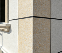 Peinture imitation pierre granit haute fidélité |   Revêtement en pierre naturelle texturée 3D pour l'extérieur des villas de luxe