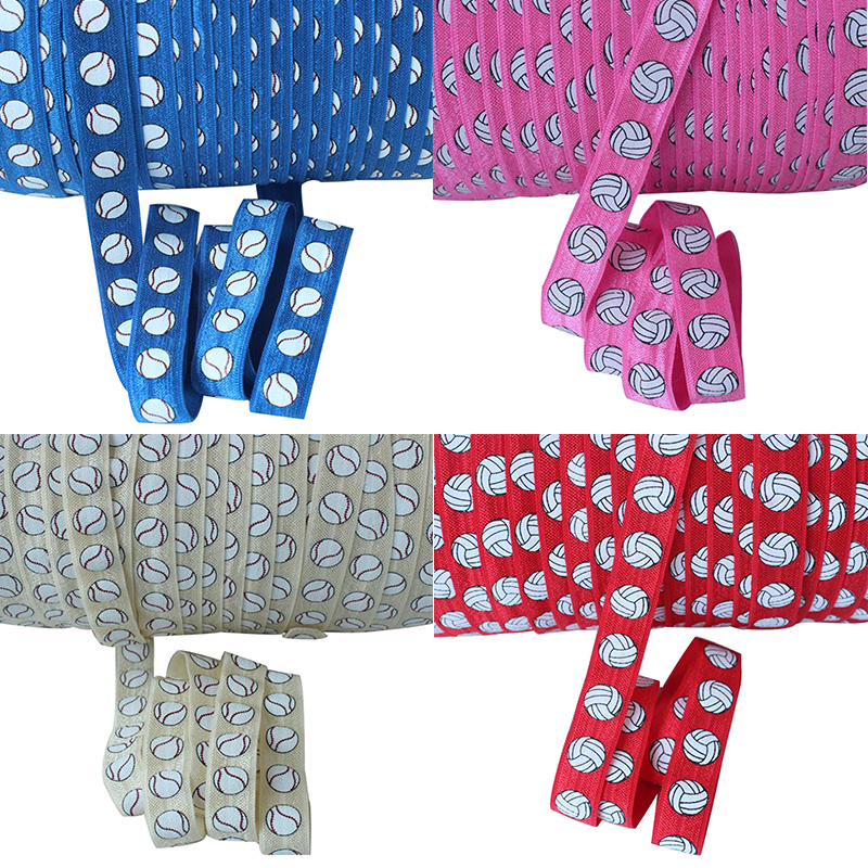 Недорогая эластичная лента для бейсбола и волейбола, 5/8 дюйма, 15 мм