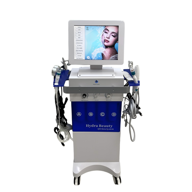 Hidrafacial Equipment 14 in 1 Hydro Facial Beauty Machine Face Dermabrasion Cleansing Machine