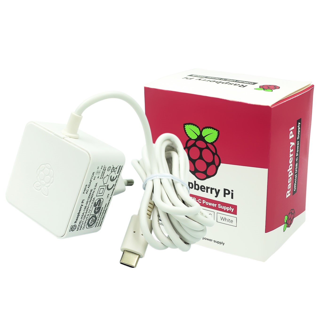 Raspberry Pi 4 公式電源 15.3W USB-C DC アダプター 5.1V 3A 充電器