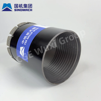Broca de diamante impregnado para perforación de roca dura CGE WUXI Serie Wireline BW NW HW PW