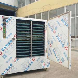 Ticari endüstriyel elektrikli sıcak hava sirkülasyonlu tepsi kurutucu fırın makinesi fırın gıda kahve ting ting için - Product Image 4