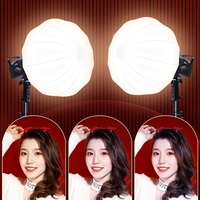Lumière LED d'installation de montage 100W, studio de photographie, caméra de cinéma en direct, enregistrement vidéo de téléphone portable, remplissage de beauté et de maquillage l