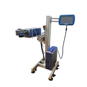 <span class=keywords><strong>CO2</strong></span> طابعة ليزر الطباعة ماكينة ترميز الدفعات ل زجاجة بلاستيكية طابعة لكود التاريخ الليزر - Product Image 4