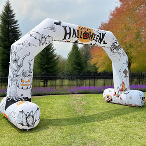 Pintu masuk kustom iklan tiup promosi lengkungan tiup mulai dan garis akhir lengkungan gerbang lengkungan tiup - Product Image 2