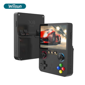 X6 Plus Wiisun 4,0 дюймов HD экран портативная игровая консоль 3000 мАч видеоигра плеер с <span class=keywords><strong>3D</strong></span> джойстиком для взрослых и детей - Product Image 6