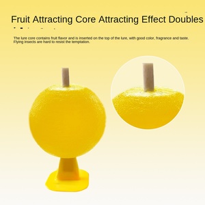 Piège à mouches des fruits d'intérieur durable en forme de boule, fabriqué en PP solide, pour la lutte antiparasitaire des vergers de melons et d'agrumes, le contrôle et la répulsion des animaux - Product Image 2