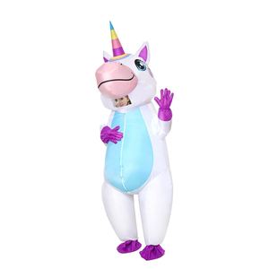 Disfraz Inflable de Unicornio de Cuerpo Completo para Adultos, para Fiestas Temáticas y Cosplay - Product Image 1