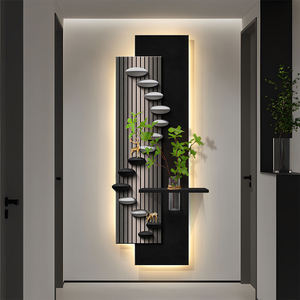 Décoration intérieure 3D en gros, design moderne écologique, peinture en sable naturel à texture mate haut de gamme, impression UV, effet pierre de grès - Product Image 2