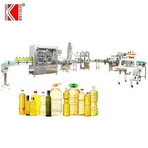 1 Litre To 5 Litres Low Cost Cooking Food Oil Barrel Washing Filling Capping Sealing Packing Production Line