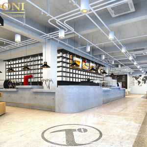 <span class=keywords><strong>Oni</strong></span> shopfitting การออกแบบตกแต่งภายในร้านกาแฟร้านค้าที่ทันสมัยที่กำหนดเองเฟอร์นิเจอร์ไม้สำหรับร้านกาแฟ - Product Image 1