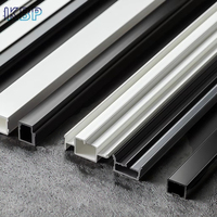 Profil rigide extrudé en PVC/PE/ABS de bonne qualité et durable, personnalisé, marque Kebao, garantie OEM de plus de 5 ans, modèle KB-n1585