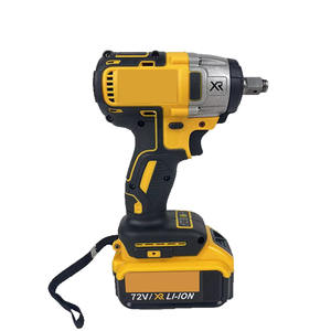 Factory Direct 21V Battery Power Industrial Grade 1/2" Brushless Lithium Impact Wrench Convenient Electric Tool <strong>Set</strong> - Product Image 3