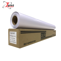 EJET Vinyle auto-adhésif amovible à colle blanche sur autocollant en vinyle pour fenêtre perforée