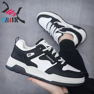 Zapatos Deportivos Casuales para Hombre, Transpirables, con Plataforma Blanca Pequeña - Product Image 4