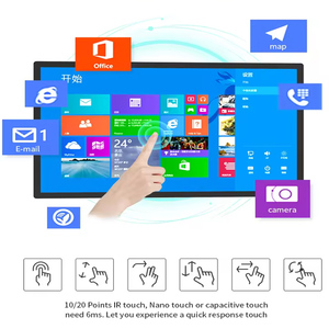 Reproductor de vídeo para interiores 43 49 55 65 pulgadas Android Wifi montaje en pared <span class=keywords><strong>LCD</strong></span> señalización Digital pantalla publicitaria - Product Image 3