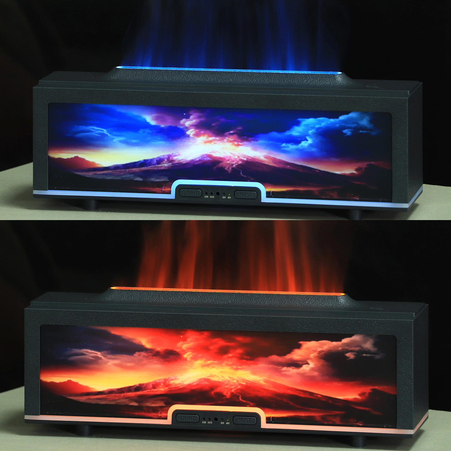 YX-1610 Volcano - แสงสีเหลือง-น้ำเงินมาตรฐาน