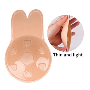 <span class=keywords><strong>Soutien</strong></span>-<span class=keywords><strong>gorge</strong></span> <span class=keywords><strong>adhésif</strong></span> invisible en silicone Bio Glue Plus Size pour un lifting instantané des seins, effet oreilles <span class=keywords><strong>de</strong></span> <span class=keywords><strong>lapin</strong></span> - Product Image 2