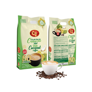 ผงกาแฟสำเร็จรูปแบบ4-in-1ครีมมะพร้าวผลไม้ช็อกโกแลตน้ำร้อนคาปูชิโน่กล่องบรรจุภัณฑ์ - Product Image 5
