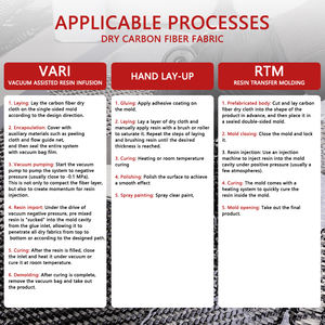 Karbon Fiber 3k 200g 240g dimi dokuma 6k 300g 400g 1k90g düz dimi 3x3 2x2 karbon Fiber kumaş rulo karbon Fiber kumaş - Product Image 6