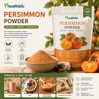 Poudre de fruit de kaki de qualité stable, fournie par un fabricant fiable, idéale pour le développement de formules en usine de transformation alimentaire