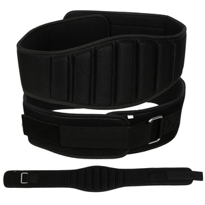 Ceinture de soutien lombaire en néoprène respirant de qualité supérieure, personnalisable, la plus vendue, avec fermeture à boucle pour l'entraînement de musculation en gros - Product Image 4