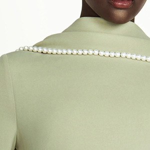 Vestido Abaya de Satén Elegante y de Lujo Modesto para Fiesta de Noche, Talla Grande, Color Sólido, con Cuentas, Largo, Estilo Maxi, Otoño, Venta al por Mayor 2026 - Product Image 5