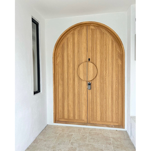 Mỹ Sân Khá Nhà Bằng Gỗ Vòng Top <span class=keywords><strong>C</strong></span>ửa Bên Ngoài Phía Trướ<span class=keywords><strong>c</strong></span> Chính Lối Vào Đôi Vòm <span class=keywords><strong>C</strong></span>ửa Cho Nhà Ở - Product Image 4