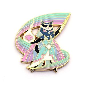 La mejor calidad personalizada <span class=keywords><strong>Anime</strong></span> Wolf Fox <span class=keywords><strong>Anime</strong></span> juego personaje Pin <span class=keywords><strong>Okami</strong></span> broches Animal pin insignia diseño libre solapa insignia pines regalo - Product Image 6