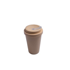 Eco Friendly riutilizzabile viaggio tazza di caffè 12oz RPET portare via tazze di bambù per andare tazze per il succo di caffè - Product Image 6