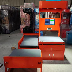 Aangepast instelbaar gewicht-/volume-scan DWS-systeem bandtransportband kartonnen pakket sortering voor retail logistiek - Product Image 1