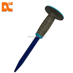 <span class=keywords><strong>Ciseau</strong></span> <span class=keywords><strong>à</strong></span> pierre ciselé <span class=keywords><strong>à</strong></span> froid en acier <span class=keywords><strong>à</strong></span> haute teneur en carbone avec poignée TPR pour bricolage maçonnerie pierre <span class=keywords><strong>brique</strong></span> travail ciseaux poinçons - Product Image 4