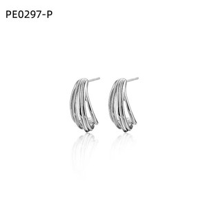 ต่างหูแฟชั่น PE0297 สำหรับผู้หญิง เครื่องประดับคุณภาพสูง - Product Image 1